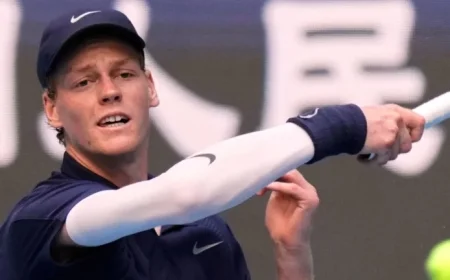 Jannik Sinner Withdraws from Shanghai Masters Due to Severe Cramp Against Griekspoor