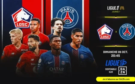 Watch LOSC vs. Paris Saint-Germain: Date, Time, and Streaming on DAZN