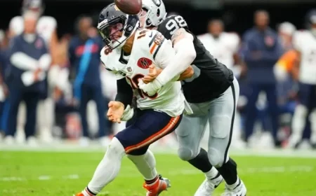 Raiders’ Week 4 Defeat to Bears: Standouts and Strugglers Revealed