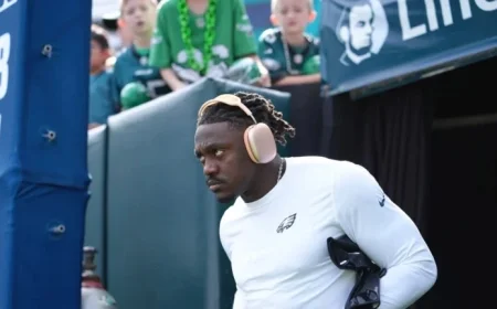 Eagles Retain Star Receiver A.J. Brown, No Trade Plans