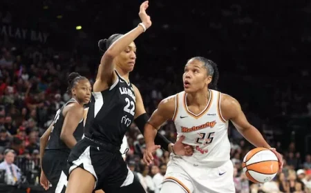 Aces Triumph Over Mercury in WNBA Finals Opener with Wilson, Evans Leading