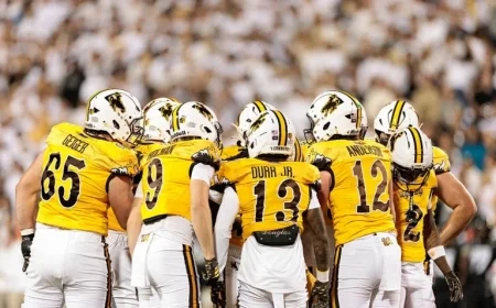 Hailstorms Transform Wyoming Football Field for UNLV Matchup