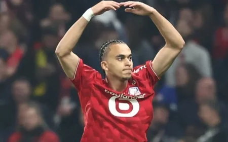 Ethan Mbappe Strikes as Lille Holds PSG to a Ligue 1 Draw