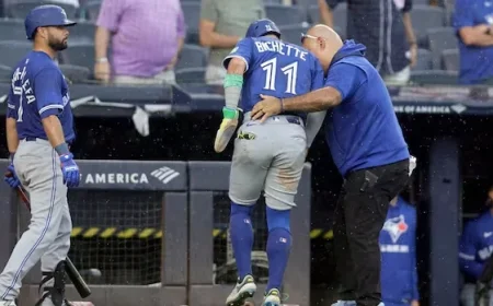 Blue Jays Exclude Star Bo Bichette for Yankees Series