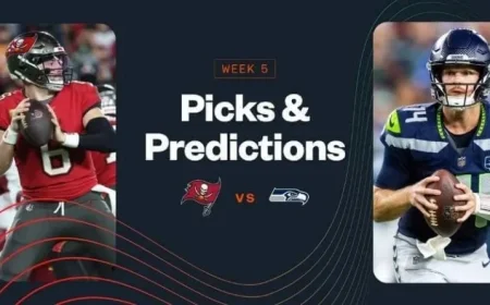 NFL Week 5: Buccaneers vs. Seahawks – Predictions, Picks, and Best Bet