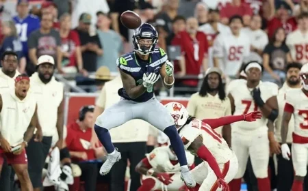 Huard: JSN Mirrors Traits of Legendary Seahawks Wide Receivers