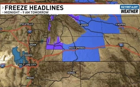 Widespread Freeze Warning in Oregon as Temperatures Plunge to the 20s — How Residents Can Prepare for the First Major Cold Snap