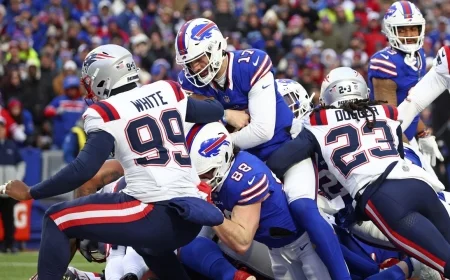 Patriots vs Bills Showdown Turns Personal: Drake Maye’s Breakout Meets James Cook’s Dominance in the Battle for AFC East Glory