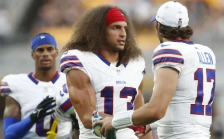 Josh Allen Eager to Reunite with Former Bills WR Now at Patriots