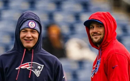 Patriots’ Drake Maye Discusses Friendship with Bills’ Josh Allen