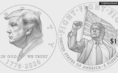 Trump Treasury Department Now Wants to Put His Face on Currency: Plans for a $1 Commemorative Coin Ignite Debate Ahead of America’s 250th Anniversary
