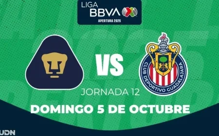 Where and when to watch the Pumas vs. Chivas match of Matchday 12