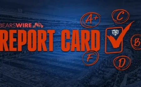 Chicago Bears Midseason Grades Revealed: Bye Week Report Card