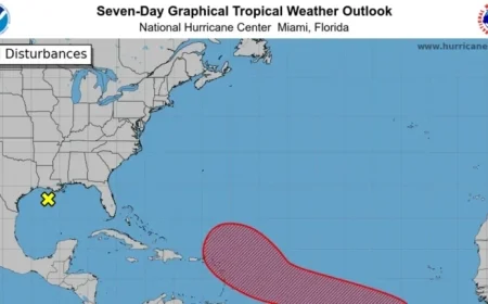 Hurricane Watchers Track Tropical Wave’s Path in Atlantic Ocean