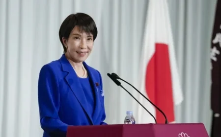 Japan Stocks Surge to Record High as Sanae Takaichi Chosen Ruling Party Leader