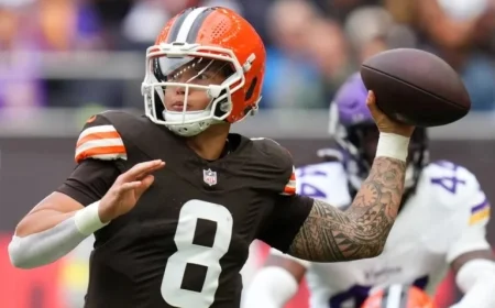 Browns’ QB Dillon Gabriel Impresses, Seeks Stronger Support from Receivers
