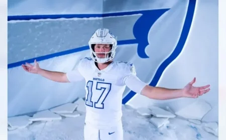 Buffalo Bills Don All-White Uniforms for Tonight’s Game