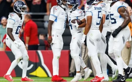 Titans Shock Cardinals; QB Cam Ward Secures First NFL Victory