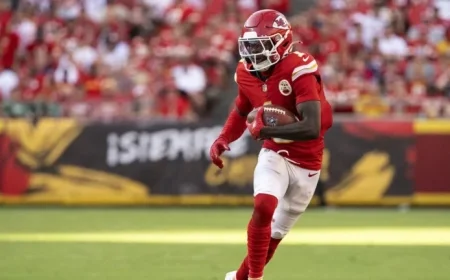 Chiefs List WR Xavier Worthy as Questionable for Monday Night Football