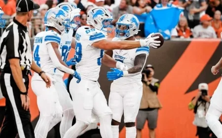 Detroit Lions Face Cincinnati Bengals: Key NFL Matchup on Sunday, Oct 5