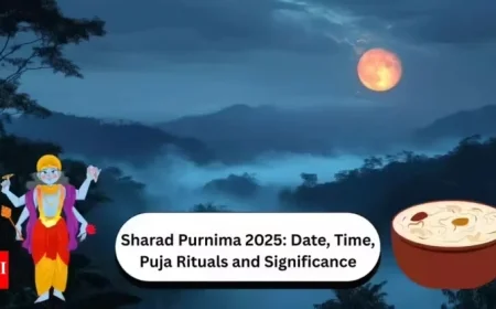 Sharad Purnima 2025: Rituals, Date, Time, and Cultural Significance