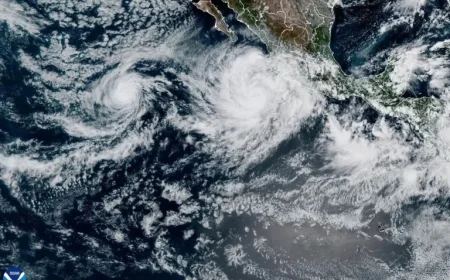Tropical Storm Priscilla Intensifies Off Mexico’s Pacific Coast