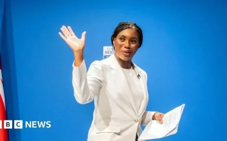 Tory MPs Weigh Timing in Deciding Kemi Badenoch’s Political Future