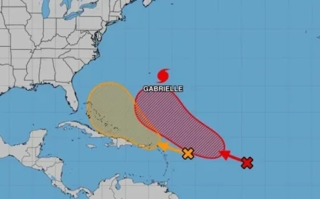 Hurricane Tracker: Major Storms Gabrielle and Erick Dominate the Atlantic and Pacific as New Systems Emerge