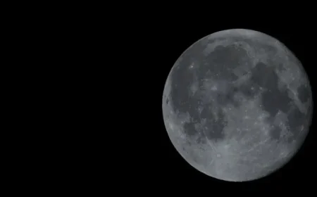 October’s First Supermoon: When to View the Full Harvest Moon