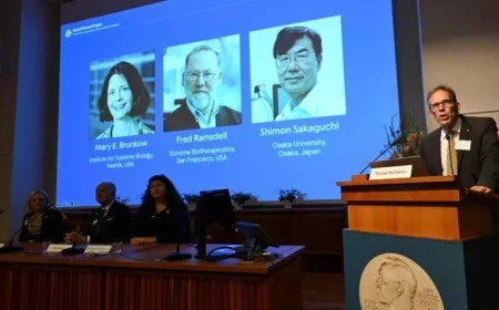 Nobel Prize Awarded to Immunologists Brunkow, Ramsdell, and Sakaguchi
