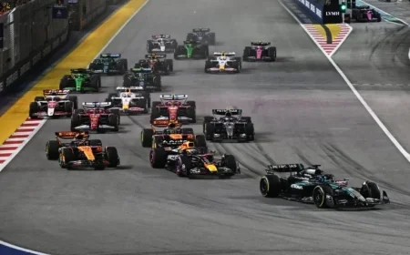 Edd Straw Ranks 2025 Singapore Grand Prix F1 Drivers