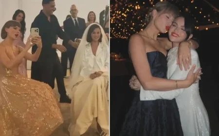 Taylor Swift Amazed by Selena Gomez’s Stunning Wedding Look: ‘Are You Serious?’