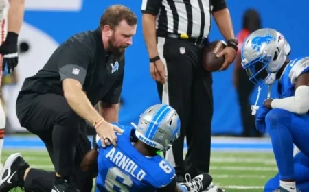 Lions’ Cornerback Terrion Arnold Faces Extended Absence