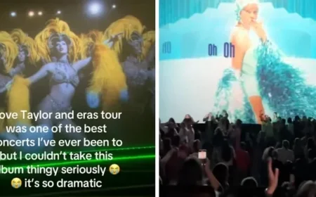 Taylor Swift Fans Excited Over Her Movie Theater Debut of “The Life of a Showgirl”