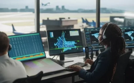 Air Traffic Controllers Work Amid Shutdown Despite Staff Shortages