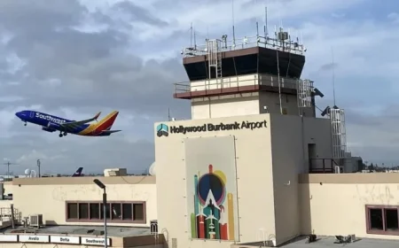 Burbank Airport Control Tower Unstaffed Due to Government Shutdown