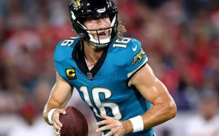 Trevor Lawrence’s Touchdown Ties Chiefs vs. Jaguars at 14-14 Live
