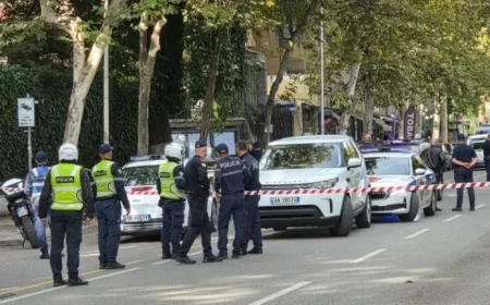 Albanian Gunman Arrested After Fatal Courtroom Shooting of Judge