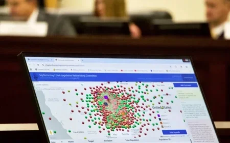 Utah Approves US House Map, Boosting Democrats’ Chance to Flip Seat