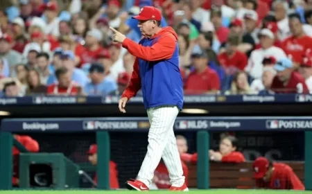 Phillies Reveal Surprising Starting Pitcher Switch for NLDS Game 3
