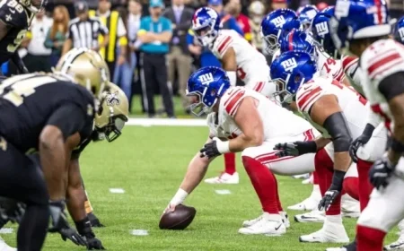 Giants’ Struggles vs. Saints Revealed in PFF Grades