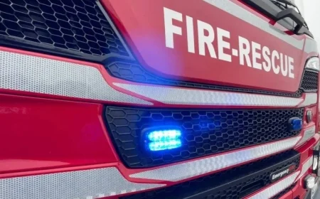 Firefighters Battle Massive Blaze at Former Shrewsbury Pub