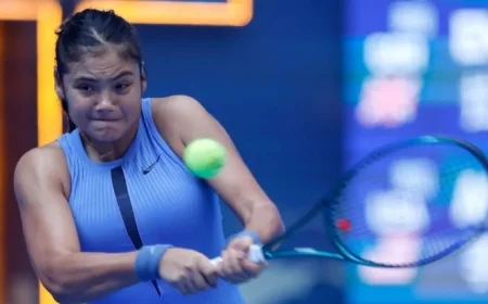 Raducanu Withdraws from Wuhan Open First Round Match