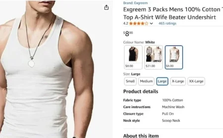 Amazon Continues Selling Tank Tops with ‘Offensive’ Phrase, Violating Canada’s Ad Code