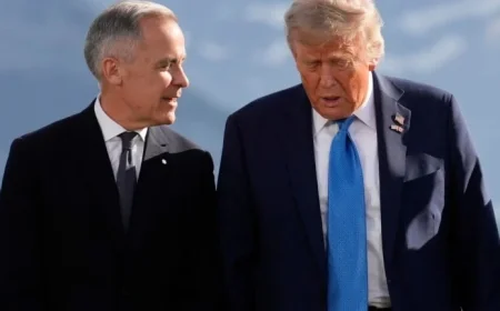 Canadian PM Carney Meets Trump in Oval Office Discussion