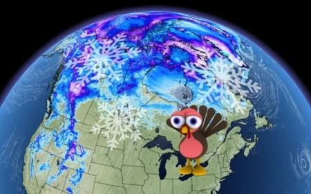 Snowfall Expected in Seven Provinces Before Thanksgiving