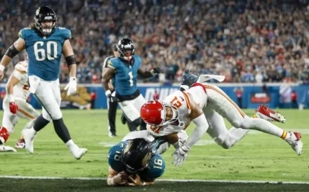 Trevor Lawrence’s Quirky Touchdown Leads Jaguars to Defeat Chiefs Again