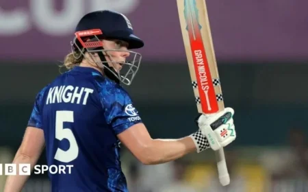 Heather Knight Leads England to Narrow Victory Over Bangladesh in Women’s World Cup 2025
