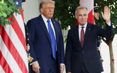 Trump: Mark Carney Leaves Washington “Very Happy”