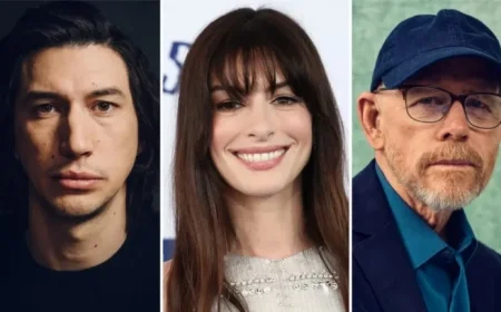 Adam Driver, Anne Hathaway Lead Military Drama ‘Alone at Dawn’ with Ron Howard